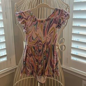 Little Sleepies Play Short Sleeve Dress with Bodysuit